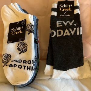 New Schitt$ Ankle and Crew Socks